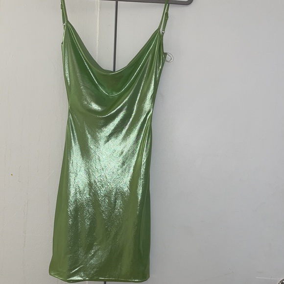 Meshki Dresses & Skirts - Shiny fitted mini dress